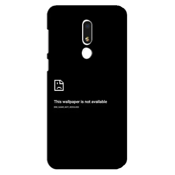 Чехол с рисунком «Ошибка» для Meizu M8 Lite
