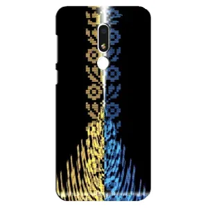 Силиконовый Чехол на Meizu M8 Lite (Патриотическая вышиванка)