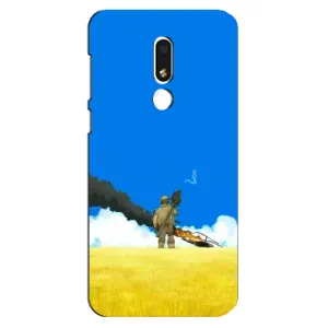 Чехлы на военную тематику для Meizu M8 Lite (Попадание)
