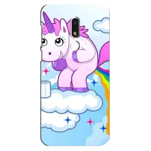Чохол Unicorn на Meizu M8 Lite (Веселка Єдиноріга)