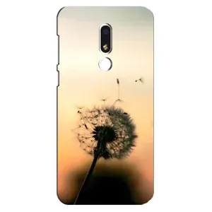 Силіконовий Чохол з кульбабками на Meizu M8 Lite (Роздмухана кульбабка)