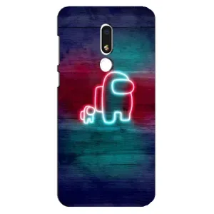 Чехол "Амонг Ас" для Мейзу М8 Лайт (С питомцем)