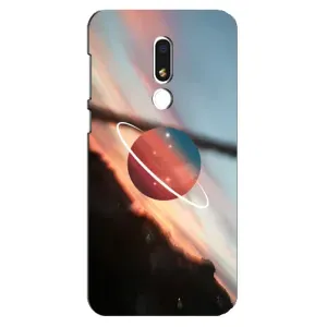 Чохол (ТПУ) з планетами на Meizu M8 Lite (Сатурн)