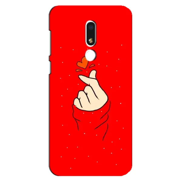 Чехол с рисунком «Сердце на красном» для Meizu M8 Lite Чехол с рисунком «Сердце на красном» для Meizu M8 Lite