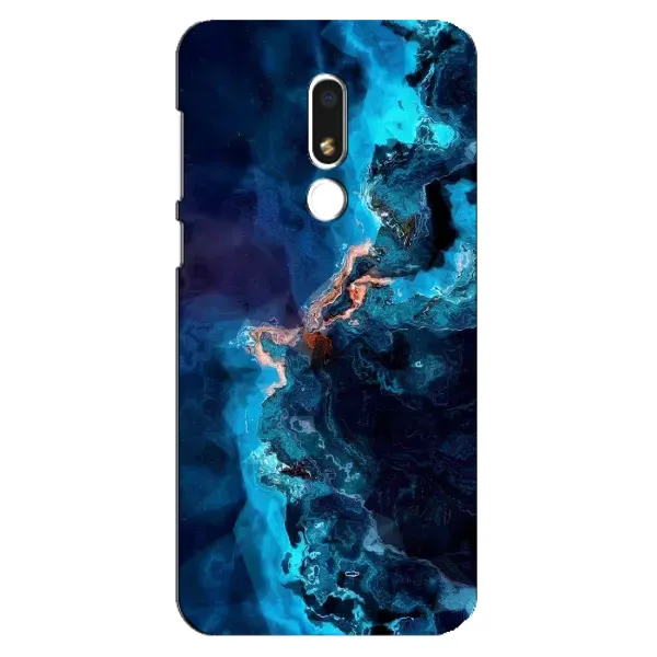 Чехол с рисунком «Синий мрамор» для Meizu M8 Lite Чехол с рисунком «Синий мрамор» для Meizu M8 Lite