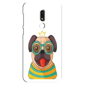 Бампер для Meizu M8 Lite з картинкою "Песики" (Собака Король)