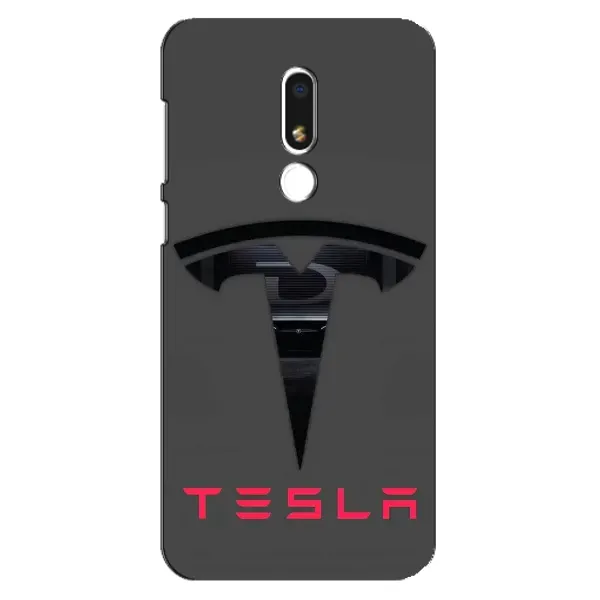 Чехол с рисунком «Logo TESLA» для Meizu M8 Lite