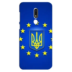 Чехол с Украинской символикой на Мейзу М8 Лайт (Украина это Европа)