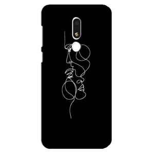 Силіконові Чохли Коханій людині для Meizu M8 Lite (Закохана пара)