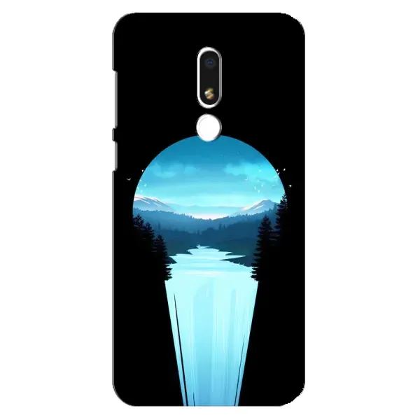 Чехол с рисунком «Синий Водопад» для Meizu M8 Lite Чехол с рисунком «Синий Водопад» для Meizu M8 Lite