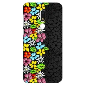 Чохол з Квітами для Meizu M8 Lite (Яскраві квіти)