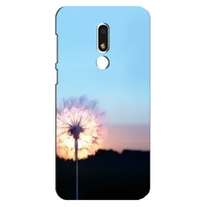 Силіконовий Чохол з кульбабками на Meizu M8 Lite (Захід з кульбабкою)