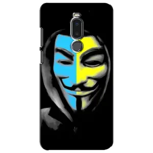 Чехол с Украинской символикой на Мейзу Нот 8 (Анонимус патриот)
