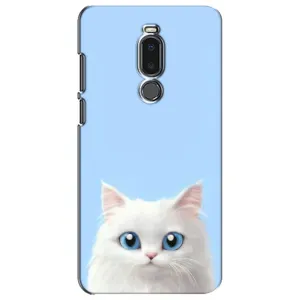 Чехол на тематику: Коты для Meizu Note 8 (Белый кот)