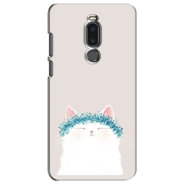 Чехол с рисунком «Белый котик» для Meizu Note 8 Чехол с рисунком «Белый котик» для Meizu Note 8