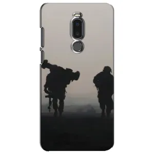 Чехлы на военную тематику для Meizu Note 8 (Бой солдат)