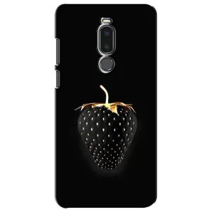 Чехол с изображением вкусной еды для Meizu Note 8 (Чёрная клубника)