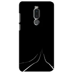 Чохол з картинками на чорному фоні для Meizu Note 8 (Дорога)