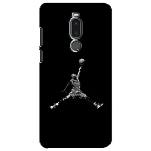 Силіконовый Чохол Nike Air Jordan на Мейзу Нот 8 (Джордан)