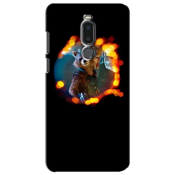 Чехол с рисунком «Енот Ракета» для Meizu Note 8