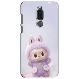 Чохол з принтом Лабубу для Meizu Note 8 (Фіолетовий Лабубу)