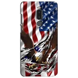 Чехол Флаг USA для Meizu Note 8 (Флаг USA)