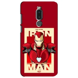 Чехол Супергерой Железный человек на Meizu Note 8 (Iron man)