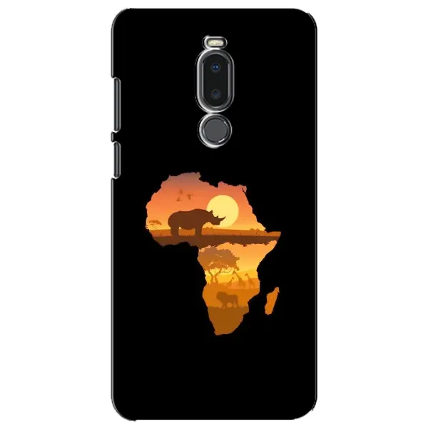 Чехол с рисунком «Карта» для Meizu Note 8