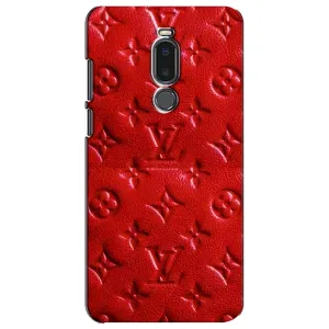 Текстурний Чохол Louis Vuitton для Мейзу Нот 8 (Червоний ЛВ)