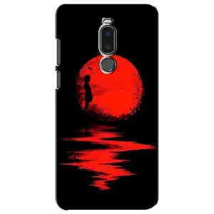 Летний Чехол на Meizu Note 8 (Красный Закат)