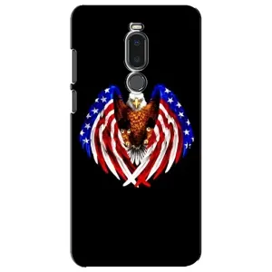 Чехол Флаг USA для Meizu Note 8 (Крылья США)
