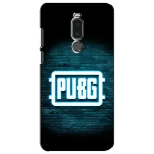Чехол (TPU) с картинкой "Лого Пабг" на Мейзу Нот 8 (Лого PUBG)