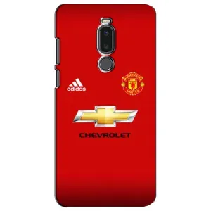 Силиконовые Чехлы принт Футбол на Meizu Note 8 (Man United)