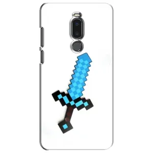 Чехлы для Meizu Note 8 (Персонажи Майн Крафт) (Меч)