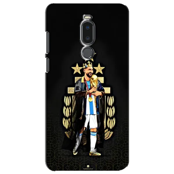 Чехол с рисунком «Месси король» для Meizu Note 8