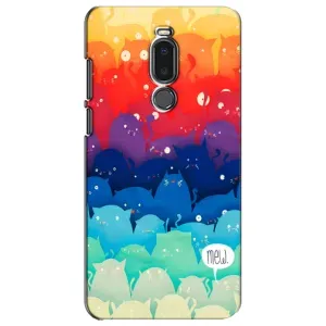 Силиконовый чехол с котиком для Meizu Note 8 (Mew)