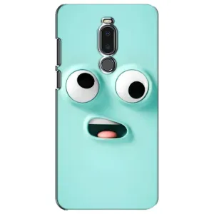 Силиконовые Чехлы (смешные стикеры) для Meizu Note 8 (Забавное мятное лицо)