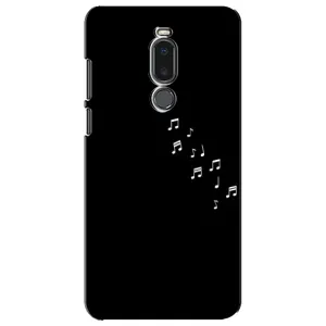 Чохол з картинками на чорному фоні для Meizu Note 8 (Ноти)