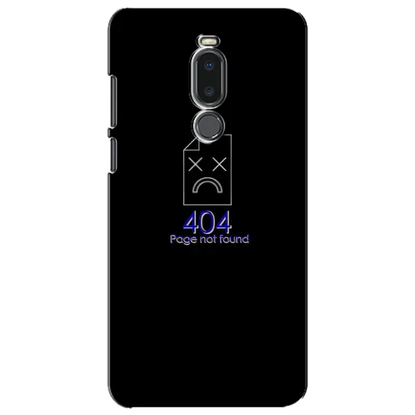 Чехол с рисунком «Ошибка 404» для Meizu Note 8 Чехол с рисунком «Ошибка 404» для Meizu Note 8
