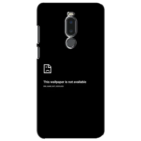 Чехол с рисунком «Ошибка» для Meizu Note 8 Чехол с рисунком «Ошибка» для Meizu Note 8