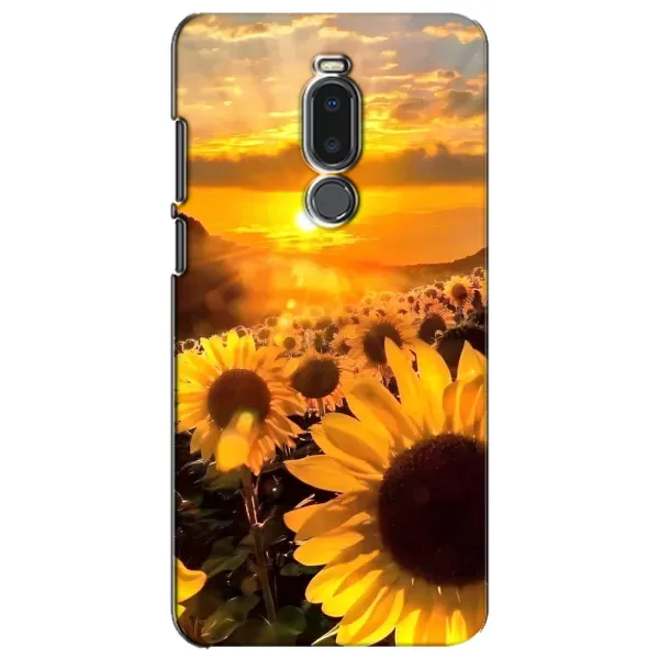 Чехол с рисунком «поле подсолнухов» для Meizu Note 8