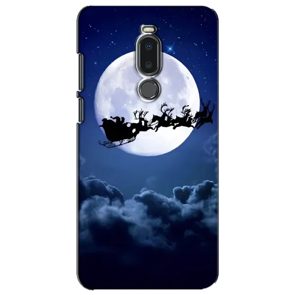 Чехол с рисунком «Санта - луна» для Meizu Note 8