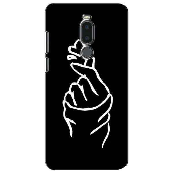 Чехол с рисунком «Сердце на черном» для Meizu Note 8 Чехол с рисунком «Сердце на черном» для Meizu Note 8