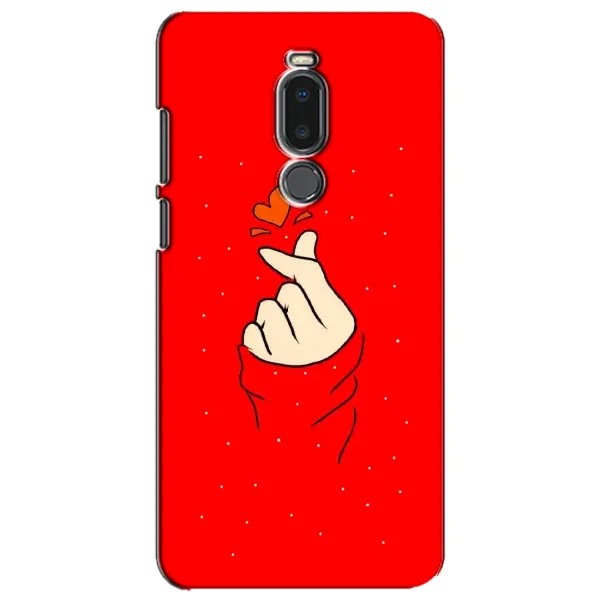 Чехол с рисунком «Сердце на красном» для Meizu Note 8 Чехол с рисунком «Сердце на красном» для Meizu Note 8