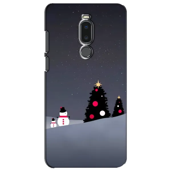 Чехол с рисунком «Снеговички» для Meizu Note 8