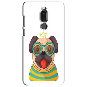 Бампер для Meizu Note 8 с картинкой "Песики" (Собака Король)