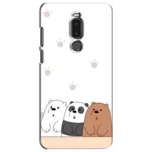 Чехлы с изображением разных животных для Meizu Note 8 (Удивленные медвеженки)