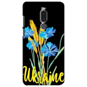 Чехол на Meizu Note 8 Украинский дизайн (Ukraine в цветочках)