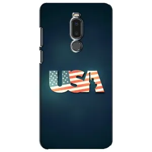 Чехол Флаг USA для Meizu Note 8 (USA)