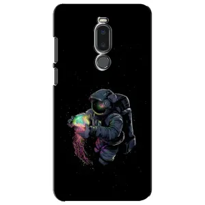 Силиконовый Чехол с принтом "Космонавты" на Meizu Note 8 (В руках земля)